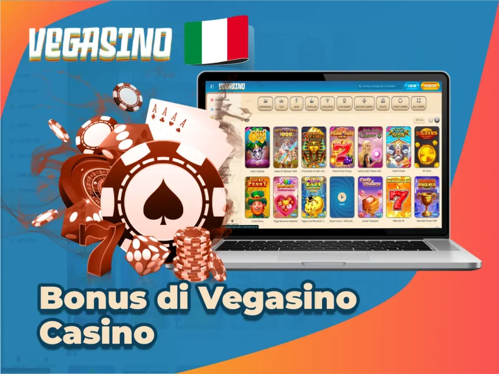 Bonus di Vegasino Casino